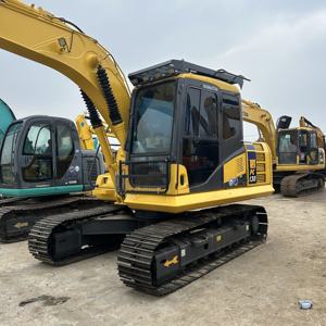 Excavadora de cadenas mediana Komatsu PC130 de segunda mano, excavadora usada de 13 toneladas, PC130-7 PC120 PC110, excavadora hidráulica en venta - Product Image 3