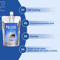 Verser allée fissure de route auto-nivelant tour RV liquide fluide polyuréthane adhésif scellant pour béton ciment sol de Garage
