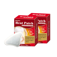 Meilan Patchs Chauffants Menstruels Jetables Inodores Activés par l'Air, Efficaces pour Soulager la Douleur pendant 8 à 12 Heures pour Filles