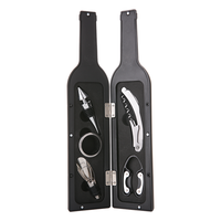 Ensemble de 5 ouvre-bouteilles de vin, coffret cadeau, accessoires de bar, vente chaude, nouvelle tendance 2027, ensembles d'ouvre-bouteilles de vin pour cadeau de mariage