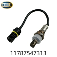 HEMILA Piezas de Vehículos 11787530282 11787512985 11787530285 11787547313 Sensor de Oxígeno Delantero Trasero Compatible con BMW Serie 3 E90