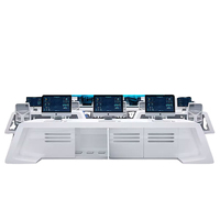 JKZHT-02 Bureau de commande moderne, Table de conférence, Poste de travail d'ancrage, Poste de surveillance et de commande du personnel, Bureaux de bureau avec finition laquée