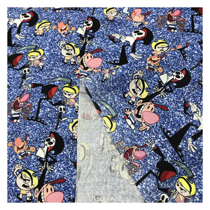 Outlet di Fabbrica: Borsa per Camicia Popolare con Design Cartoon Mandy e Billy, in Tessuto di Cotone Trapuntato Traspirante, Popeline Ecologico a Filo Fine - Product Image 1