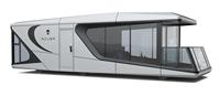 Cabine Modulaire Capsulaire Moderne et Élégante Préfabriquée avec Façade en Aluminium pour Glamping, Hôtels, Bureaux, Villas et Espaces Extérieurs