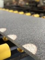 Machine automatique à haute efficacité pour le traitement à la flamme des dalles de granit et des bordures, traitement par emboîtement et découpe, vente directe usine