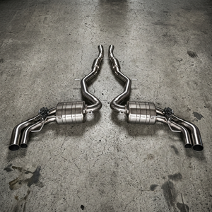 Sistema de Escape Catback con Válvulas de Alto Rendimiento para Mercedes S63 Coupé C217 W222 M177 4.0T V8, Acero Inoxidable 304 - Product Image 6