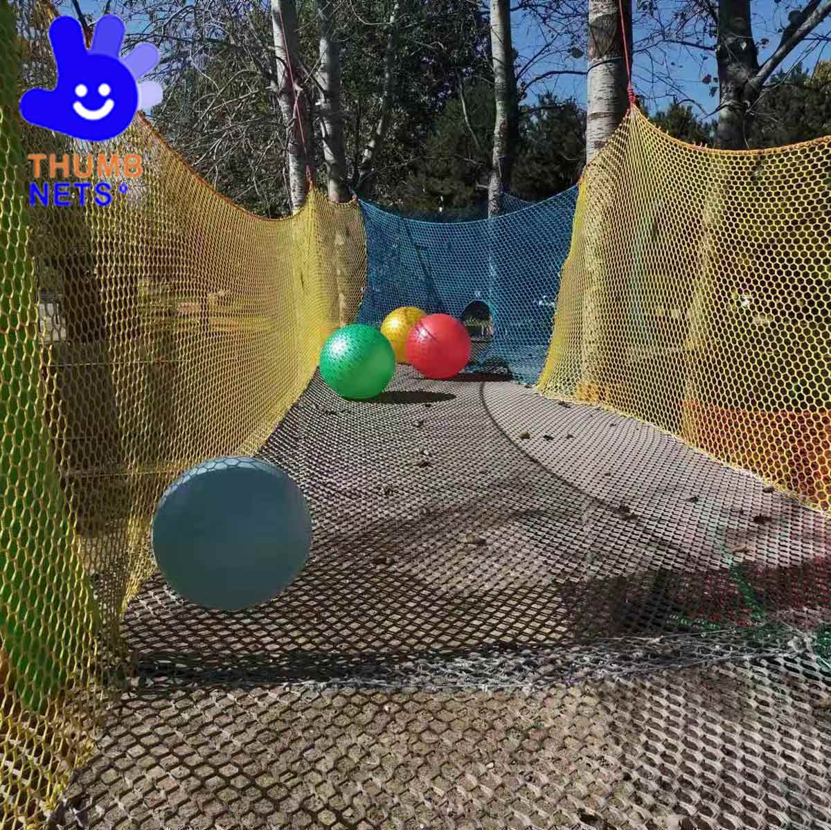 Red De Escalada De Seguridad Para Niños – Tejido De Poliéster De 10 Mm – Protección Para Jardín, Parque Y Kindergarten
