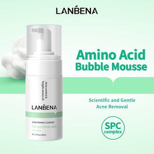 LANBENA SPComplex Ensemble de soins de la peau pour l'acné, traitement lissant de l'acné, crème anti-acné, élimination des boutons pour hommes, 4 pièces - Product Image 2