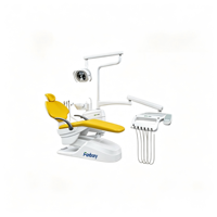 Unité de traitement dentaire électrique F08DC-SK8900S avec lumière réflectrice LED rotative à 3 axes, fauteuil dentaire / unité de traitement dentaire