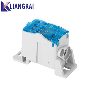 Ukk 80A một pha phổ unipolar dây điện kết nối duy nhất DIN đường sắt hộp nối điện khối thiết bị đầu cuối - Product Image 1