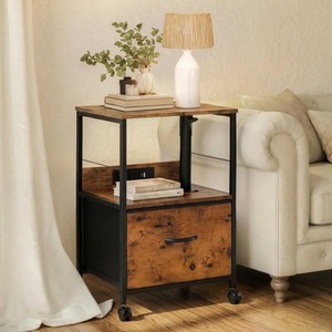 360 °   <span class=keywords><strong>Table</strong></span> <span class=keywords><strong>de</strong></span> chevet d'angle rotative avec réglage en hauteur et plateau relevable, incluant une station <span class=keywords><strong>de</strong></span> charge, <span class=keywords><strong>table</strong></span> d'appoint <span class=keywords><strong>à</strong></span> <span class=keywords><strong>roulettes</strong></span> pour chambre <span class=keywords><strong>à</strong></span> coucher G-27 - Product Image 6