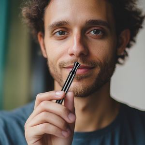 Cigarros More Menthol Vapor Nose Vanilla Herbal Smoke Organic Quit Smoking Fidget Stainless Steel <b>Essential</b> <b>Oil</b> Inhaler Unisex - Product Image 4