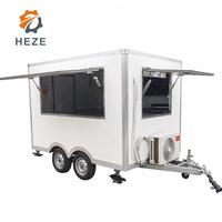 Camion alimentaire rétro Vintage personnalisé, remorque pour boissons mobiles, Bar stand Dj et événements