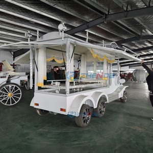 Zhenda Factory vend une voiture funéraire électrique argentée de conception récente, grande capacité, fabriquée au Henan, pour les cérémonies funéraires. - Product Image 2