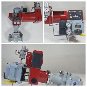 Válvula de Control Rotativa Neumática Masoneilan Serie 35002 Camflex II, Personalizada OEM, Posicionadores Serie 4700/4700E/4800, Cv Carbono - Product Image 3