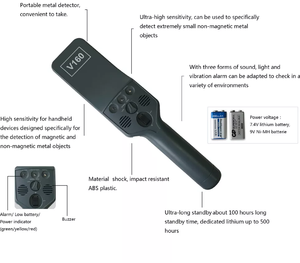 Averguard 휴대용 금속 탐지기 산업용 가방 검색 시설 경쟁력있는 가격 - Product Image 5