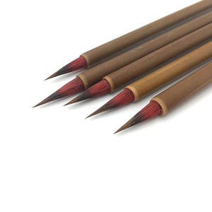 Peinture en bambou à poils de loup, stylo à pinceau, pour la course, écriture de la <span class=keywords><strong>calligraphie</strong></span> et du dessin de paysage, pouces - Product Image 5