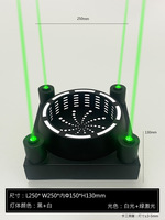 Présentateur de bouteille de champagne LED rechargeable personnalisé Affichage de bouteille Glorifier de bouteille en acier inoxydable avec éclairage laser