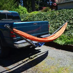 Hamaca para Coche, Barra de Remolque, Hamaca para Camping, Kit de Carrocería para Hamaca de Remolque, Accesorios para Coche - Product Image 1