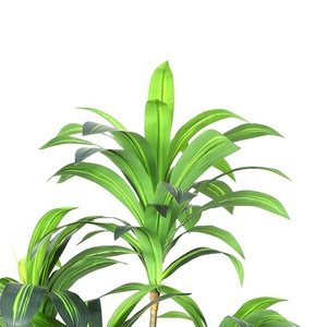OH ARTS 170cm Faux Dracaena <span class=keywords><strong>Anita</strong></span> plantas pequeñas artificiales Faux Pot Plant para interior Bonsai Tree Garden Supplies Decoración - Product Image 4