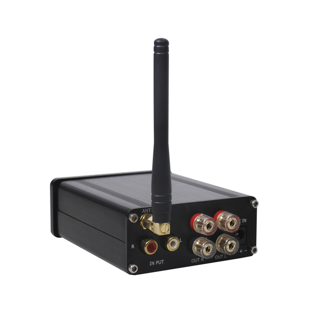 Stereo Audio Aluminum Alloy Class D Hi-Fi Sound Receiver 4ohm 2 Channel 2*50W Blue-tooth Amplifier