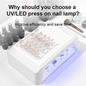LUGX Professional 72W โคมไฟอบเล็บแบบพกพา ชาร์จไฟได้ แสงยูวีสำหรับอบเล็บเจล พร้อมที่วางมือ 2-in-1 คุณภาพสูง - Product Image 6
