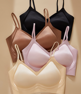 Soutien-gorge de <span class=keywords><strong>sport</strong></span> ajustable personnalisé pour femmes, lingerie sexy découpée au laser, <span class=keywords><strong>ensemble</strong></span> soutien-gorge et culotte de <span class=keywords><strong>sport</strong></span> sans couture - Product Image 6
