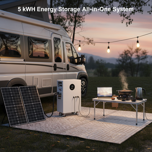 Système de stockage d'énergie portable tout-<span class=keywords><strong>en</strong></span>-un de qualité domestique fabriqué <span class=keywords><strong>en</strong></span> Chine, alimenté par batterie lithium-ion MK-74 3600W 5 <span class=keywords><strong>kWh</strong></span>, pour l'alimentation électrique - Product Image 3