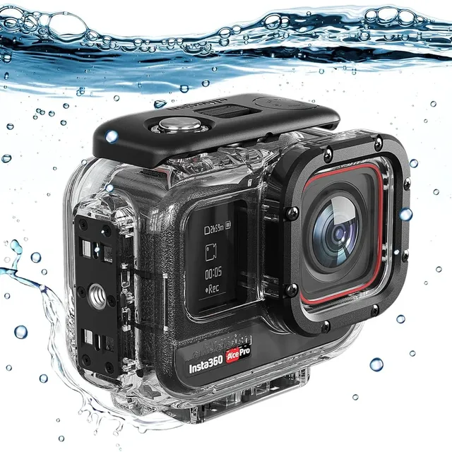 Waterproof Dive Case for Insta 360 Ace Pro 2/Ace Pro/Ace Anti-Scratch Diving Cover Sports Camera Accessories