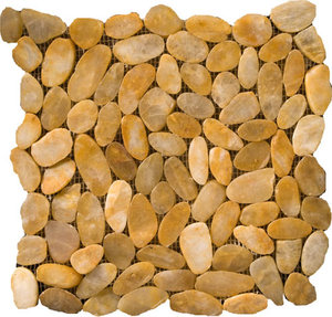 <span class=keywords><strong>Tapis</strong></span> <span class=keywords><strong>de</strong></span> <span class=keywords><strong>massage</strong></span> en galets lisses polis, imperméable, antidérapant, pour la réflexologie, pour la maison et la salle <span class=keywords><strong>de</strong></span> bain - Product Image 2