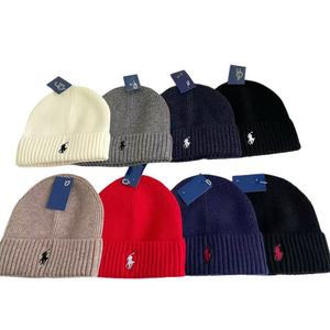 Berretti Invernali di Lusso Firmati Ralph Polo 2025 in Tinta Unita a Maglia con Lettera, Caldi e alla Moda, Logo Personalizzabile Comune - Product Image 6