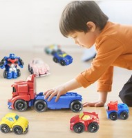 DF Transformers-robot de juguete educativo para niños, modelo de coche de aleación, superventas, 2020