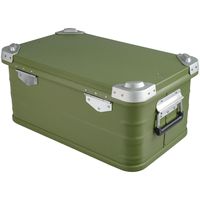 Boîte de transport de camping en aluminium rigide de grande capacité pour équipement