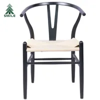 เก้าอี้รับประทานอาหารแบบคลาสสิกของฮันส์ Wegner,เก้าอี้รับประทานอาหารไม้แท้ปีกนกเดนมาร์กดีไซน์แบบคลาสสิก