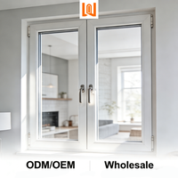 Fournisseur ODM/OEM vente en gros maison résidentielle fenêtre en pvc française fenêtre à battant isolante fenêtre en plastique upvc