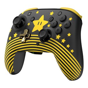 จอยสติ๊กเรืองแสงสีดำเหลือง REMATCH สำหรับ Super Mario Star Gamepad ไร้สาย/BT แบบมีสาย สำหรับ IOS Android PC TBC 8101 75 - Product Image 3
