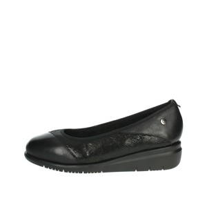 IV18926-AF ballerine nere a punta da donna scarpe basse per il lavoro d'ufficio e la stagione autunnale - Product Image 1