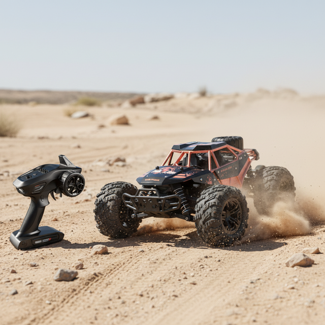 RC Cars 4x4 Remote Control Car 35KM/H Hobby Grade RC Truck 1/16 High Speed RC Toy Car Rock Crawler Gifts for Boys