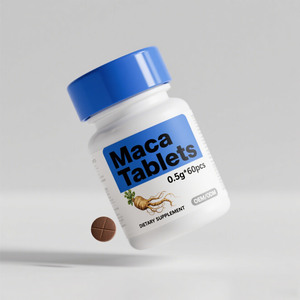 Cápsulas de <span class=keywords><strong>Maca</strong></span> en <span class=keywords><strong>Polvo</strong></span> para Adultos, Suplementos con Soporte Inmunológico y <span class=keywords><strong>Beneficios</strong></span> Antioxidantes, Botella de 60 Unidades, No Apto para Mujeres Embarazadas - Product Image 1