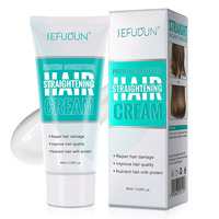 SEFUDUN – crème de lissage des cheveux à la kératine, crème de lissage rapide et magique pour hommes et femmes