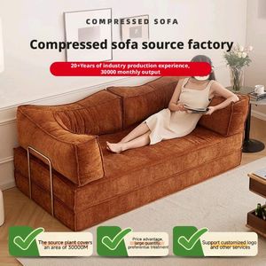 Sofá Comprimido de Estilo Moderno de China, Sofá Cama 2 en 1 Envasado al Vacío, Sofá Cama Extensible Grande Tamaño King - Product Image 2