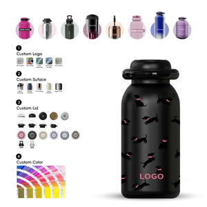 Thermos de qualité médicale en acier inoxydable 316, 15 oz, à double paroi, isolé sous vide, bouteille d'eau originale conçue par nous-mêmes - Product Image 3