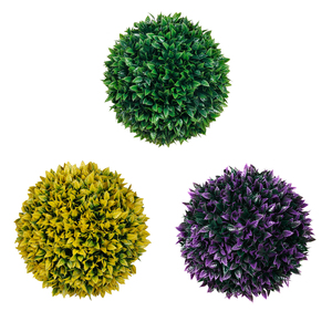 Q75 alta vendita palla di erba di plastica personalizzabile colore PE palla artificiale pianta palla per centro commerciale soffitto <span class=keywords><strong>Decar</strong></span> interno esterno - Product Image 1