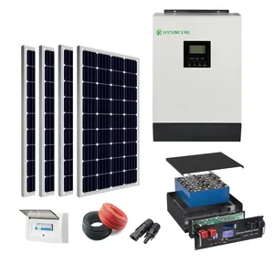 Pelacak tenaga surya sistem surya hibrida, 8KW untuk sistem pelacakan matahari sistem generator surya portabel