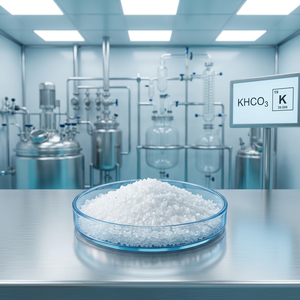 Bicarbonato de Potasio <span class=keywords><strong>KHCO3</strong></span>, 99% de Pureza, Polvo Cristalino, Suministro Directo de Fábrica FUQANG - Product Image 1