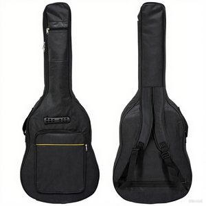 Estuche Impermeable para Guitarra Acústica, <span class=keywords><strong>Bajo</strong></span> Eléctrico, Lona Oxford, Correa <span class=keywords><strong>de</strong></span> Hombro, Acolchado con Asa Frontal - Product Image 1