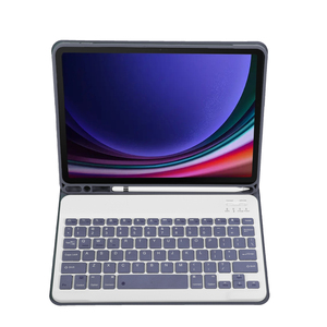 Bàn phím với bảo vệ cho <span class=keywords><strong>Samsung</strong></span> <span class=keywords><strong>Galaxy</strong></span> Tab <span class=keywords><strong>S6</strong></span> Lite 10.4 ''p610/615 2024/2022/2020, trường hợp với BT Bàn phím không dây QWERTY - Product Image 2