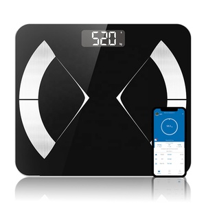Bilancia Intelligente per il Grasso Corporeo Welland Housewares con App Connessa Fitdays, Bilancia in Vetro Temperato - Product Image 1