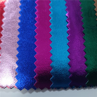 Kain Leotard Senam, Pakaian Pantai, dan Pakaian Renang dari Kain Nylon Spandex 4 Arah yang Dapat Diulur, dengan Glitter Mystic Metallic Foil Khusus