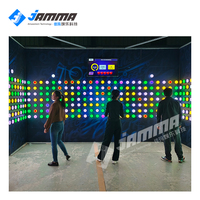 Juego de Escape Interactivo para Interiores JAMMA, Botón de Luz LED, Pantalla Táctil ABS de 43 Pulgadas, Vidrio Templado, Experiencia de Juego Activa